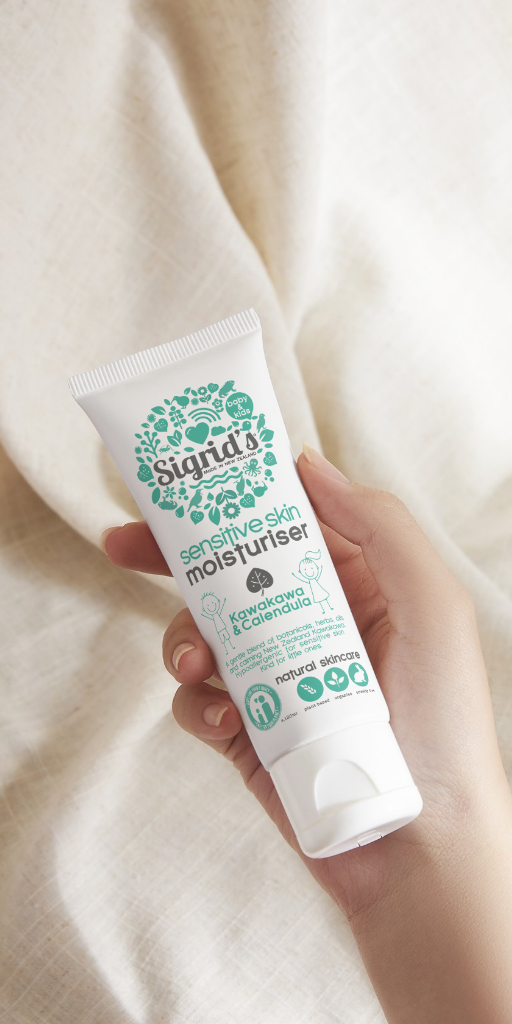 Sensitive Skin Kawakawa Moisturiser