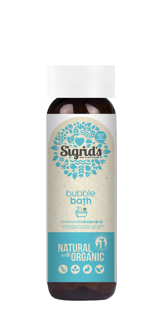 Natural Bubble Bath, with organic extracts