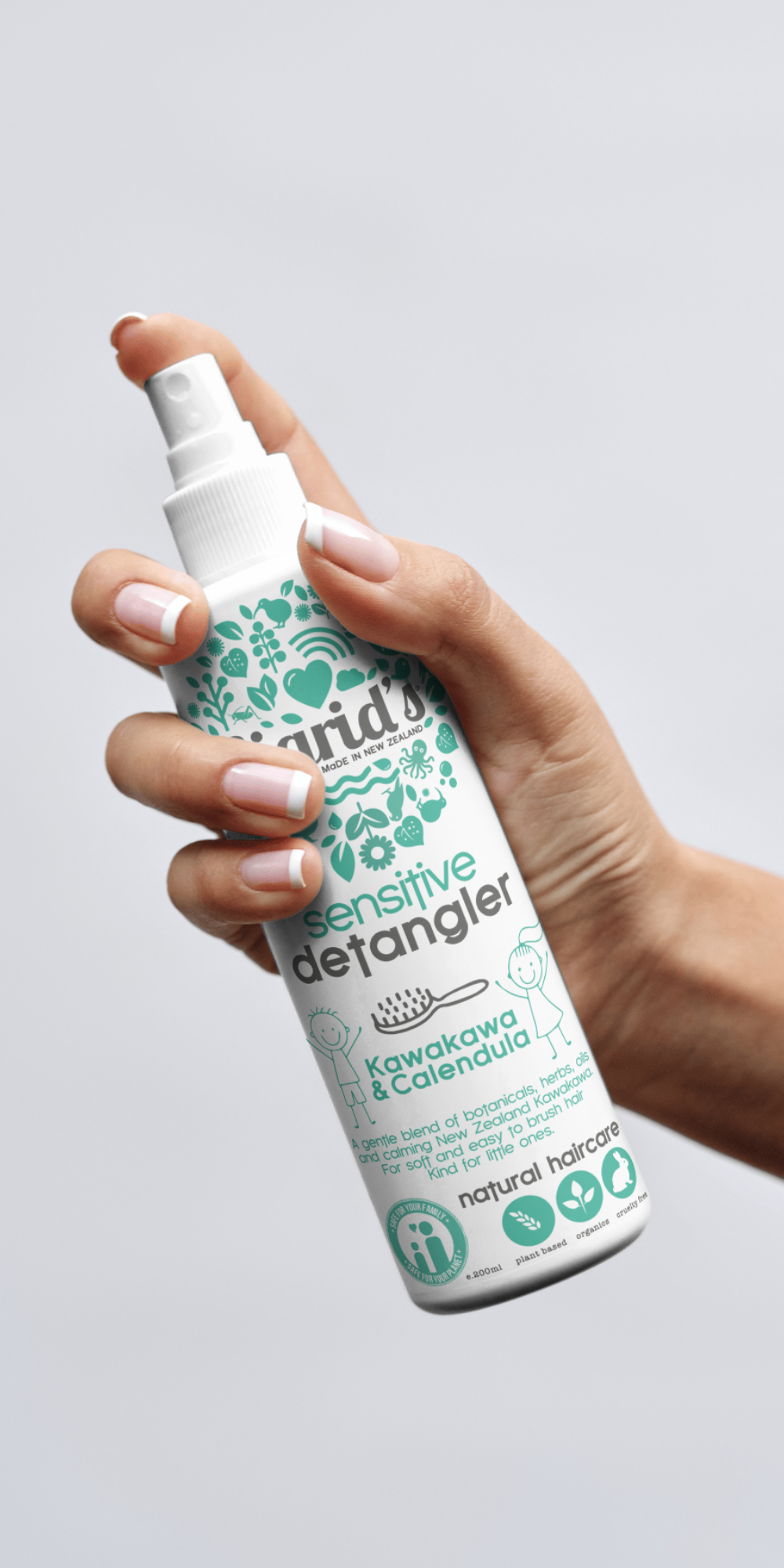 Sensitive Hair Kawakawa Hair Detangler